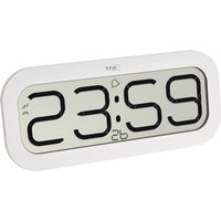 Tfa Dostmann - 60.4514.02 Funk Wanduhr 28 mm x 321 mm x 140 mm Weiß von TFA Dostmann
