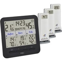 Tfa Dostmann - klima@home 2 Funk-Thermo-/Hygrometer Schwarz von TFA Dostmann