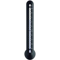 Thermometer Innen & Außen schwarz/silberprägung von TFA Dostmann