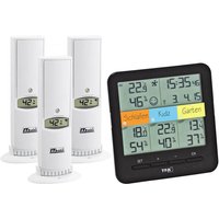 Tfa Dostmann - Weatherhub SmartHome System Klima@Home Funk-Thermo-/Hygrometer Schwarz von TFA Dostmann