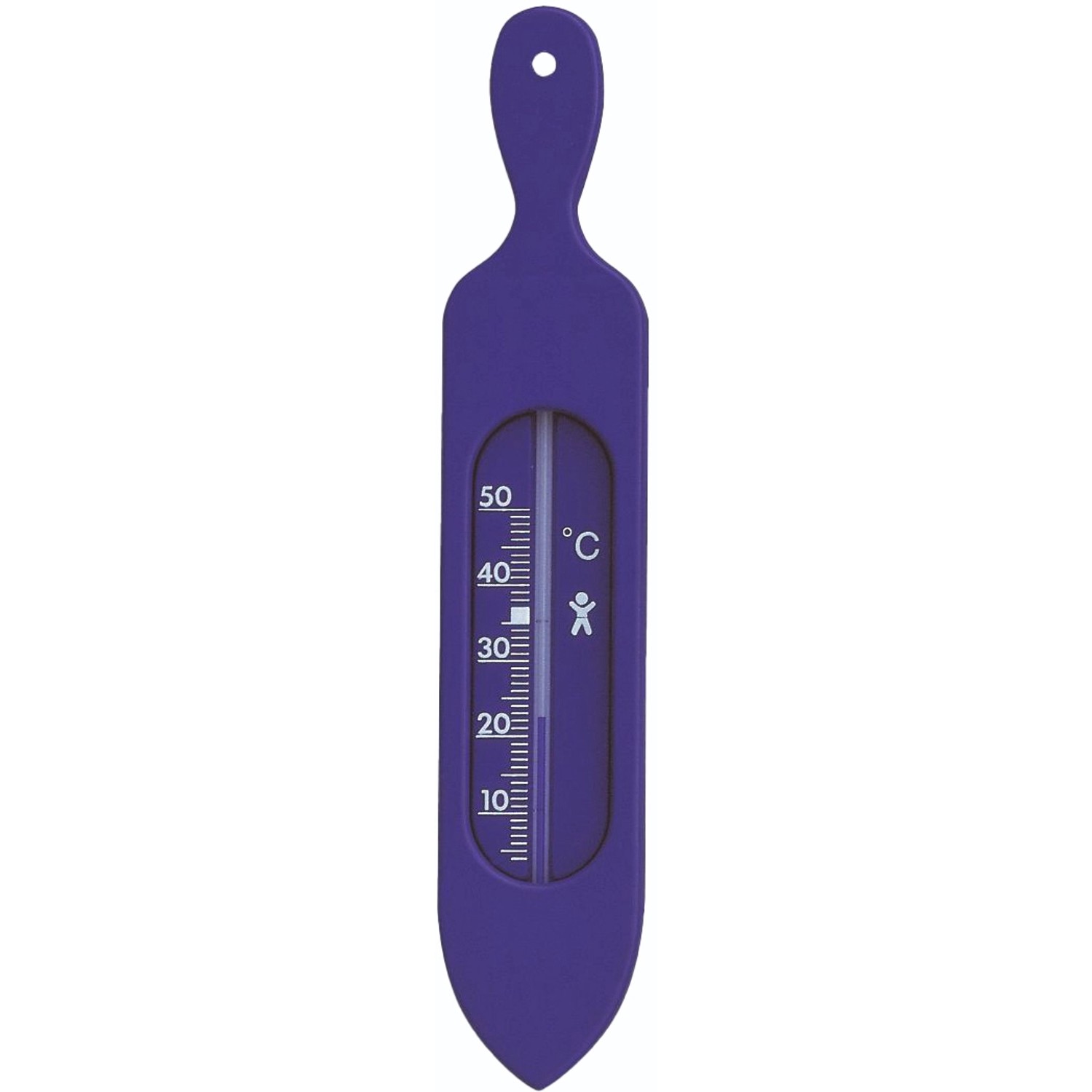 TFA Analoges Badethermometer BPA-frei Blau von TFA