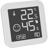 TFA - Digitales Thermo-Hygrometer Black&White 30.5054, weiß von TFA