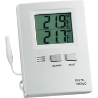 Thermometer Messbereich außen -50 bis 70°C / innen -10 bis 60 °c H85xB60xT15mm Kunststoff von TFA