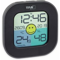 TFA Digitales Thermo-Hygrometer Fun, 30.5050.01, schwarz von TFA
