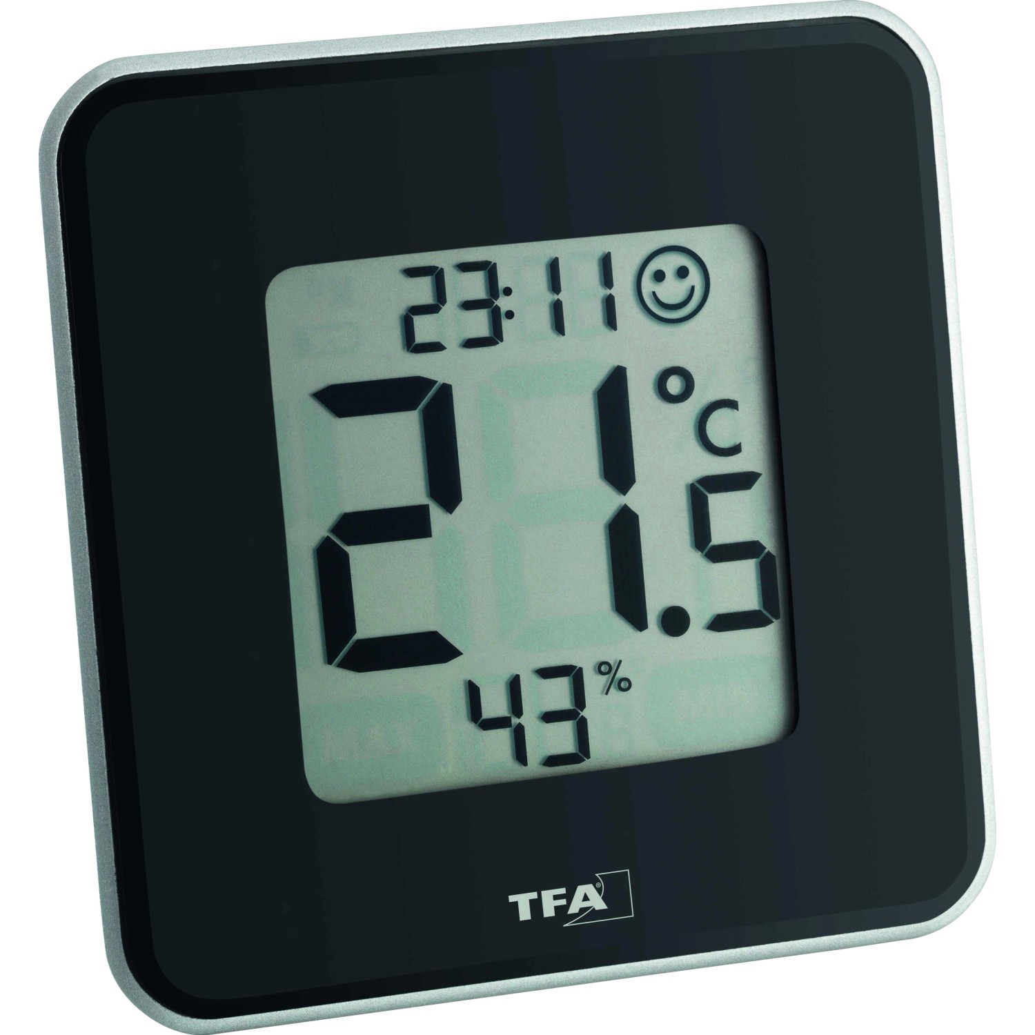 TFA Digitales Thermo-Hygrometer Style Schwarz von TFA