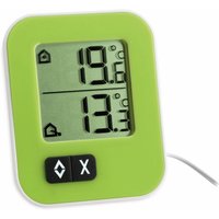 TFA - Innen-/Außenthermometer Moxx, 30.1043.04, grün/weiß von TFA