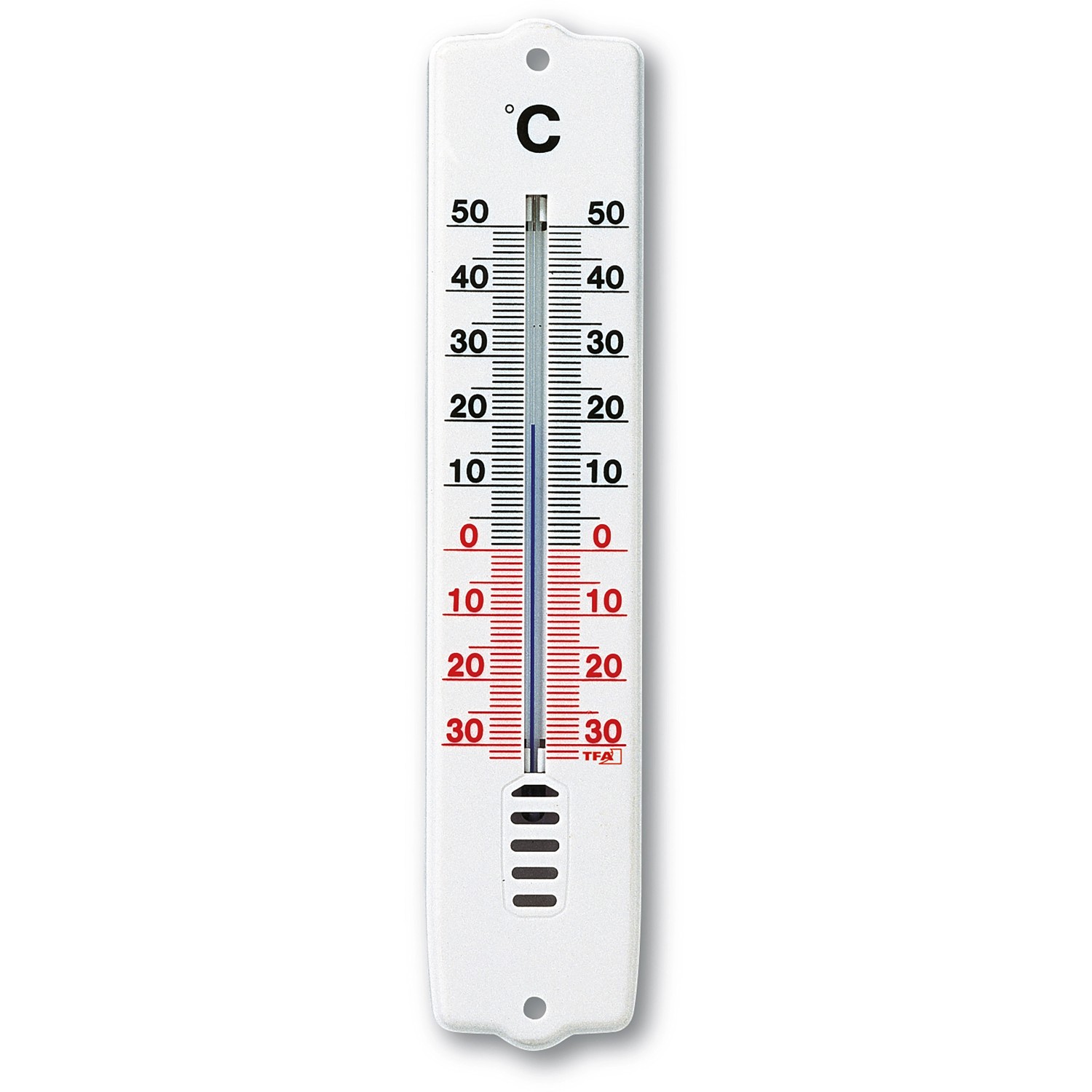 TFA Innen-Außen-Thermometer Weiß von TFA