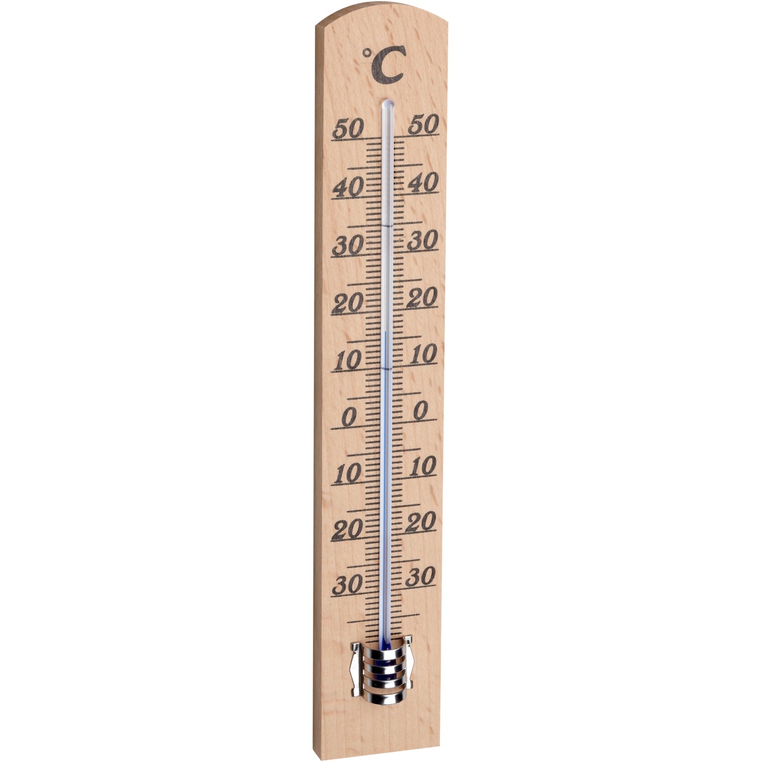 TFA Innen-Thermometer Buche-Optik von TFA