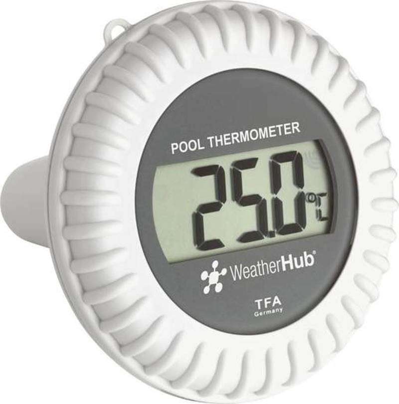 Tfa 30.3199.It Schwimmbad Außensensor Lcd Display Poolsender 868 M Hz B-Ware von TFA