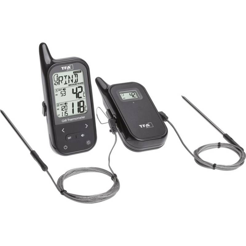 Tfa Dostmann Grill Thermometer Kabelsensor Ofenthermometer Siehe Text/Foto B-Ware von TFA