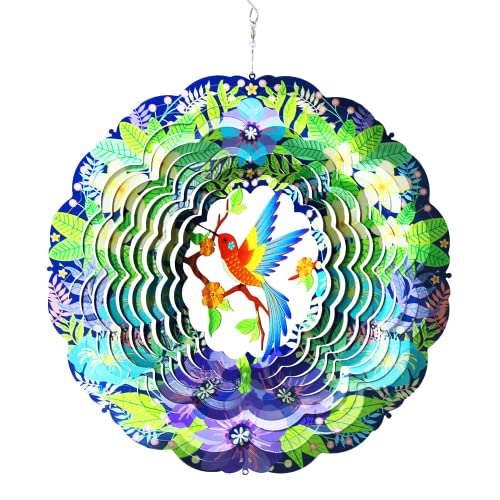 TFANUO Windspiel Edelstahl 300mm 3D Windspiel inklusive Aufh?ngung f¨¹r kinetische, Fenster und Garten-Dekoration TFANUO Windspiel Edelstahl 300mm 3D Windspiel inklusive Aufh?ngung f¨¹r kinetische, Fenster und Garten-Dekoration von TFANUO