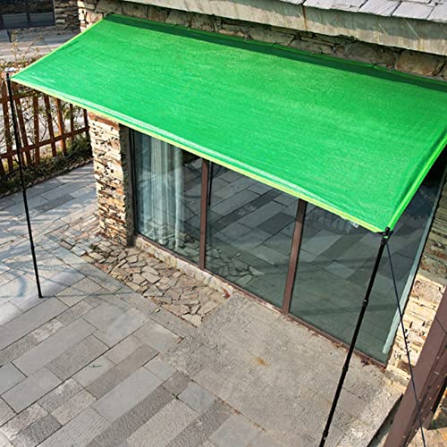 Atmungsaktives Sonnenschutznetz für den Außenbereich, HDPE-Sonnenschutzmarkise, 70% Schattennetz, UV-beständig, Sonnenschutztuch, Schattenabdeckung für Gewächshaus-Gartenpflanzen (5 x 10 m/ von TFBHL