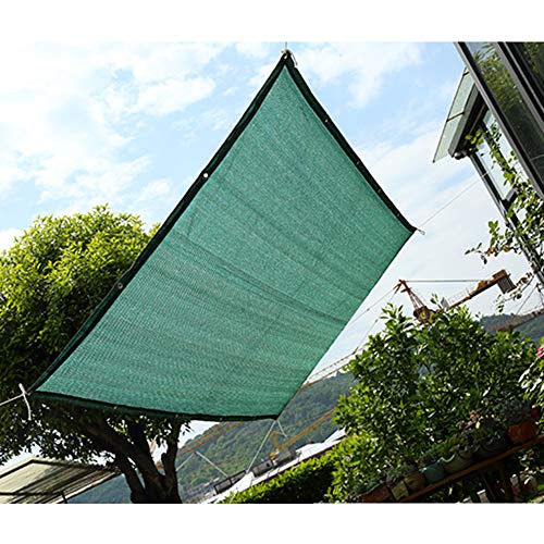 Sonnenschutz-Schattentuch, UV-beständig, 75% Beschattungsgrad, Schattennetz, grün, langlebiges Sonnenschutznetz für Garten, Blumen, Pflanzen, Gewächshaus, grün, 3 x 10 m von TFBHL