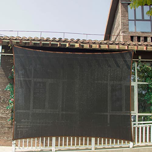 Sonnenschutztuch, UV-beständiges Sonnenschutznetz, Gartennetzplane, Wärmedämmendes Schattennetz aus HDPE, Beschattungsnetz für Gewächshauspergolen, Sonnensegel mit Ösen (2 x 4 m) von TFBHL