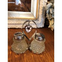 Freimaurer Orden Osterstern Gepresstes Glas Salz Und Pfeffer Mit Ständer Oes Charm von TFBTreasures
