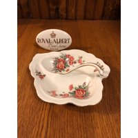 Royal Albert Centennial Rose Konfektschale, 2-Teiliger Relish Servierer Royal Albert Centennial Rose Konfektschale, 2-Teiliger Relish Servierer von TFBTreasures