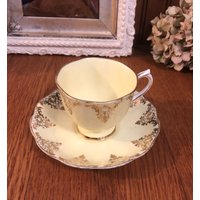 Royal Albert Teetasse Mit Untertasse Gold Filigree China Royal Albert Teetasse Mit Untertasse Gold Filigree China von TFBTreasures