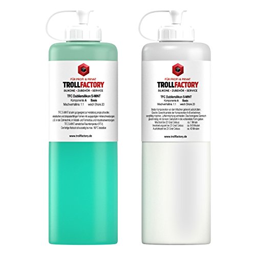 TFC Dubliersilikon S-MINT weich Shore 20 1:1 NV 2kg von TFC Troll Factory