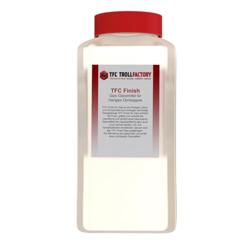 TFC Finish Gips Glanzmittel für Hartgips Dentalgipse 1000ml von TFC Troll Factory