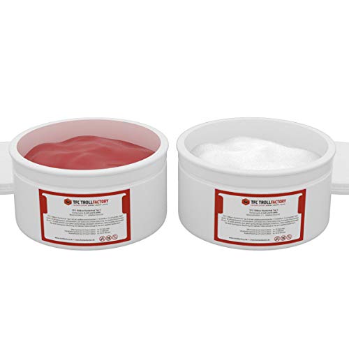 TFC Silikon Kautschuk Typ 5 I Knetsilikon mittelhart I 10 kg (2 x 5 kg) von TFC Troll Factory
