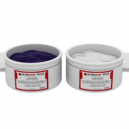 TFC Silikon Kautschuk Typ 9-1 Knetsilikon knetbar weich Shore 26 1:1 | 2kg (2x1kg) von TFC Troll Factory