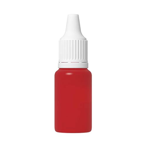 TFC Silikonfarbe I Farbpaste zum Einfärben von Silikon Kautschuk Formen und GießenI DIY Crafts I in 33 Farben erhältlich I rot RAL3020-15g von TFC Troll Factory