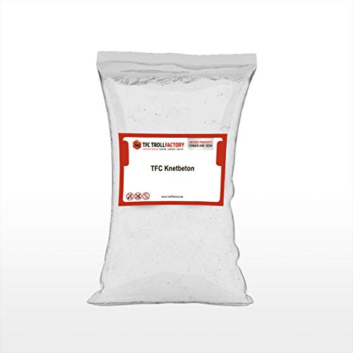 TFC Troll Factory Knetbeton: Kreatives Modellieren, Kneten und Formherstellung 3kg von TFC Troll Factory