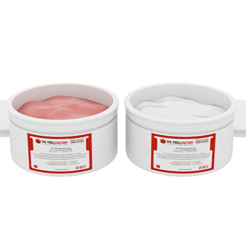 TFC Troll Factory Silikon Kautschuk Typ 9 I Knetsilikon, weich I 2 kg (2 x 1 kg) von TFC Troll Factory