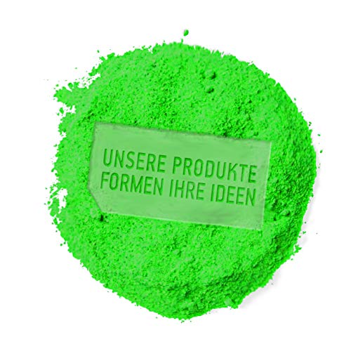 TFC Troll Factory Tagesleuchtpigmente I Fluoreszierende Pigmente I DIY-Projekte I Neon-Farben I zum Basteln, Malen I grün, 500g von TFC Troll Factory
