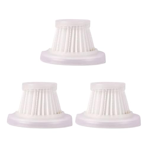 Filter For Hand-Gehalten Auto Staubsauger Ersatz Cordless Schreibtisch Portabe Kompatibel Waschbar(3pcs) von TFEJIZFYA