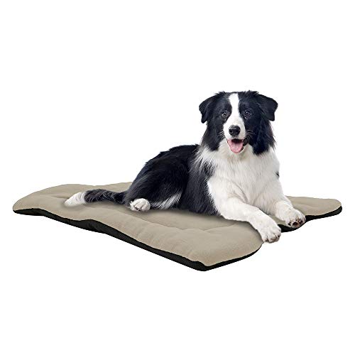 TFENG Hundebett, Waschbar Soft Plüsch Hundematte Hundekissen, Comfort Matte Hundedecken für Hunde, Katze, Kleinetier von TFENG