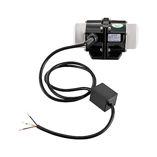 TFIANYNI TFIANYNI Einzelphase Vibrationsmotor, Exzentrisch einstellbar, Dämmstufe F, IP65 wasserdicht, staubdicht, Leise und stabil, Asynchroner Vibrator (50W) von TFIANYNI