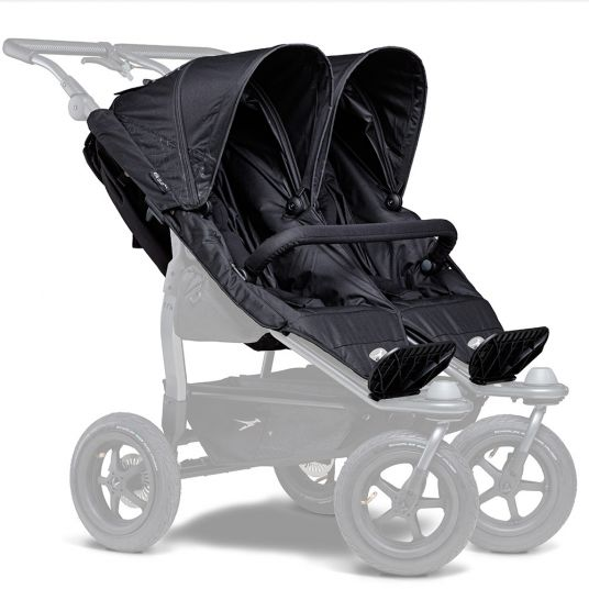 Tfk 2 Xxl Sportsitze Kinderwagenaufsatz Für Duo Schwarz Wetterschutz Inkl. B-Ware von TFK