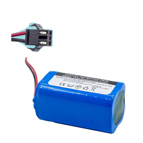 Akku: 14,8 V 3200 MAh Li-Ionen-Akku 4S1P, Kompatibel Mit Xiaomi ILIFE Mop Essential Tesvor RoboVac Cecotec Conga LIECTROUX Eufy RoboVac CE14.4V(No.2 3200mah) von TFNVYQQZ