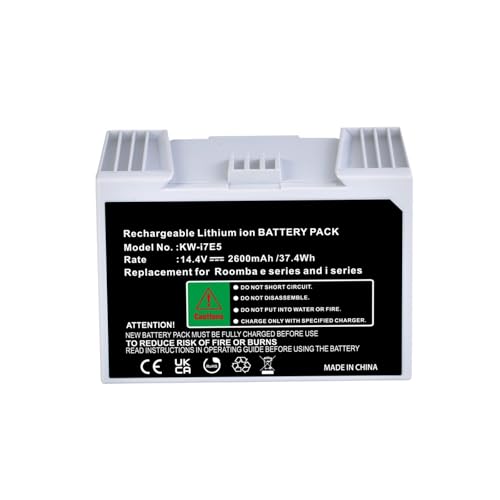 Batterie: 37,4 Wh I7E5 Akku, Kompatibel Mit IRobot E-Serie Und I-Serie I7 I7 + E5 7150 7550 E5150 E5152 ABL-D1 von TFNVYQQZ