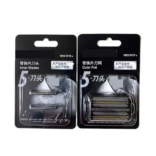 Ersatzrasiererkopf, Kompatibel Mit Panasonic, Ersatz-Netzklinge For Schneidkopf For Rasierer For WES9170 WES9173 LM51 LV74 LV54 LV53 LV64 LV50 LV94 LV90(Replacement Set) von TFNVYQQZ