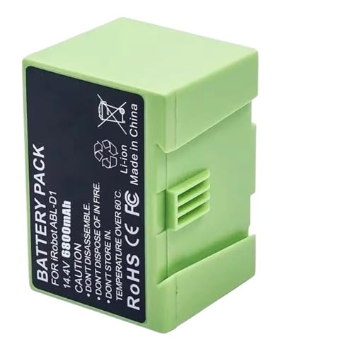 Neu Aufgerüsteter 14,4-V-Akku Mit 2600–12800 MAh For Die Lithiumbatterie Der IRobot Roomba E- Und I-Serie I7 + E5 7150 7550 I3 3150 I3 + 3550 I4(2600mAh) von TFNVYQQZ