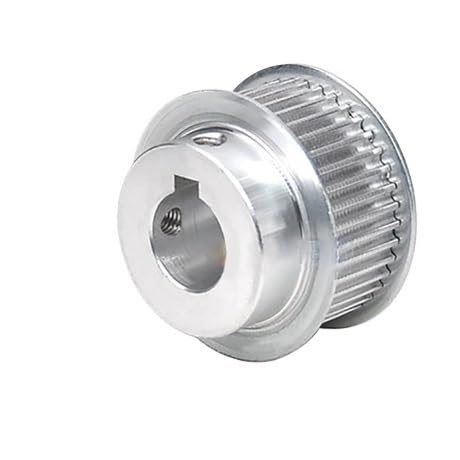 1 Stück 23 Zähne HTD 3M Aluminium Zahnriemenscheibe BF Typ 8/10 mm Passfedernut Bohrung Synchronrad for Breite 15 Zahnriemen(10mm-keyway 3x1.5mm) von TFZSRFFAX