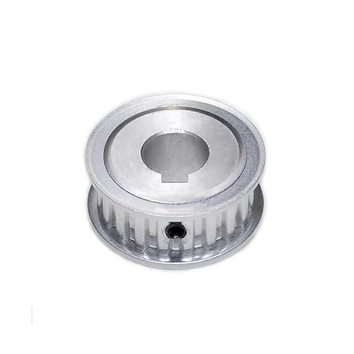 1pc 38 Zähne 2GT Aluminium Zahnriemenscheibe Bohrung 8 10 12,7 14 15 mm AF Typ Keilnut Synchronscheibe for Zahnriemen mit einer Breite von 6(12.7mm-keyway5x2.3mm) von TFZSRFFAX