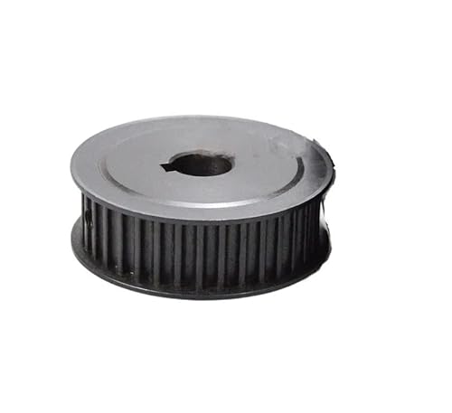 1pc #45 Stahl Synchronriemenscheibe HTD5M 20 Zähne Schlitzbreite 16/21 Industrielle Getrieberiemenscheibe AF/BF Spot 20T Zahnriemenscheibe(17mm-keyway5x2.3,Width 20mm) von TFZSRFFAX
