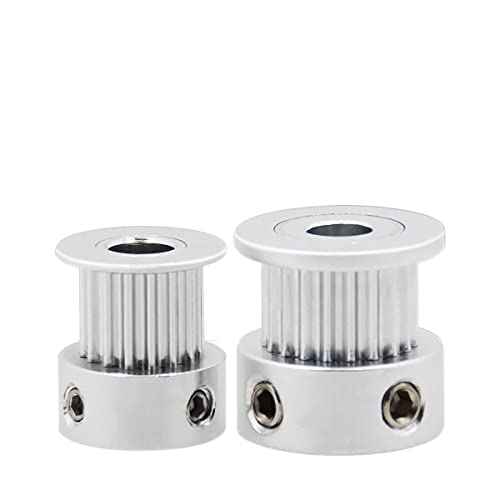 2 Stück 3D-Druckerteile GT2 Zahnriemenscheibe 16 Zähne 2GT Aluminiumbohrung 4/5/6/6,35 mm Synchronräder Getriebeteil for Riemenbreite 6 10(4mm,For Belt Width 6mm) von TFZSRFFAX