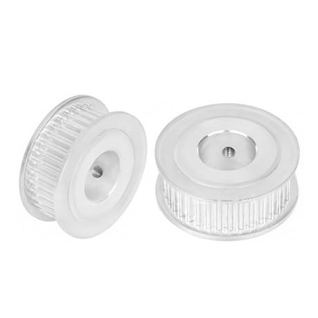 2 Stück HTD 5M 17 Zähne 16mm Breite Zahnriemenscheibe Synchronus Radbohrung 5/6/6.35/8/10/12.7/14/15mm Umlenkrolle for HTD5M Zahnriemen(15mm) von TFZSRFFAX