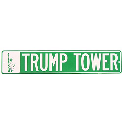 Trump Tower Metall NYC Street Sign Präsident Donald Trump Bar Pub Wand Decor Trump Tower Metall NYC Street Sign Präsident Donald Trump Bar Pub Wand Decor von TG,LLC