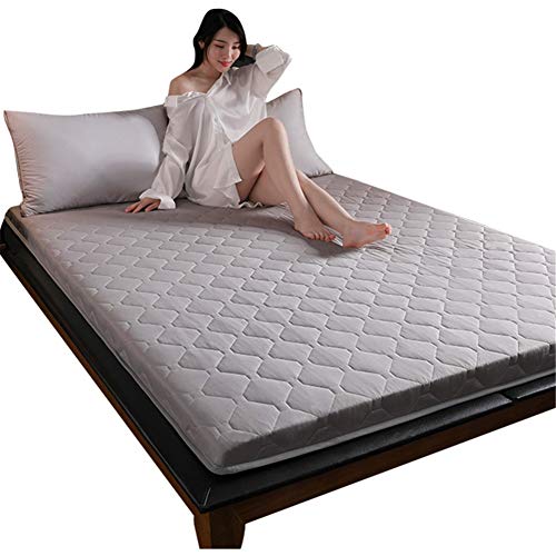 TGBY rutschfest Einfarbig Boden matratze Wasserdicht Atmungsaktiv Tatami-matratze japanische Faltbare Futonbett Matratze Verschleißfest Für Erwachsener Kind etcA-80x190cm(31x75inch) von TGBY