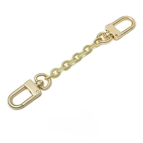 TGBYHU 1–10 Stück Taschenkettenverlängerung, 12 cm Handtaschen-Ersatzgurt, einfache Befestigung, Taschenzubehör, Geldbörsengurt-Verlängerung zur individuellen Anpassung von TGBYHU