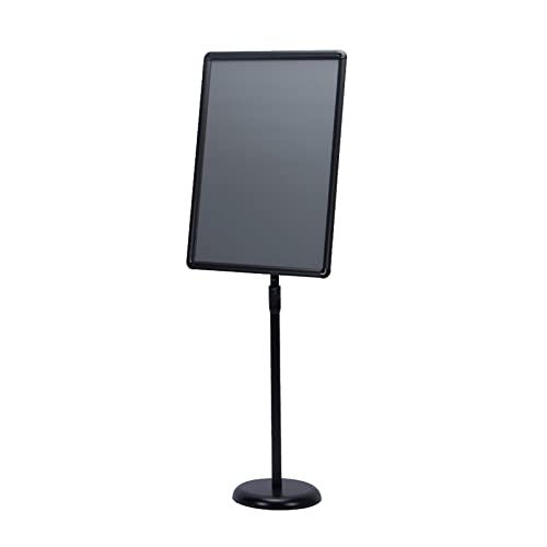 Acryl-Zeichen, A2 Einstellbare Höhe Acryl Poster Stand Boden Zeichen Halter for 17x23,5 zoll Multicolor(Black) von TGDGFKIAS