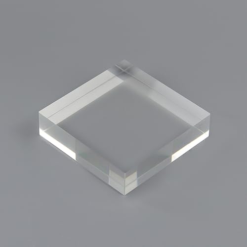 Acryl zeigt, Acryl-Displayblöcke, 10er-Pack, transparent, mehrere Größen(0.8cm) von TGDGFKIAS