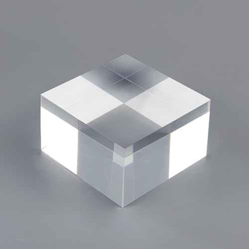 Acryl zeigt, Acryl-Displayblöcke, 10er-Pack, transparent, mehrere Größen(2.5cm) von TGDGFKIAS