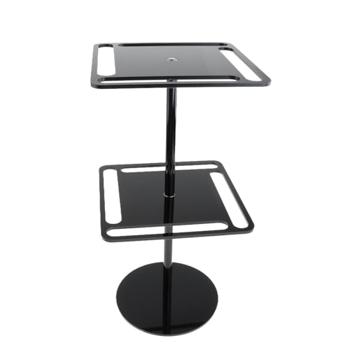 Acryl zeigt, Acryl-Displayständer, 360 Grad drehbar, for Sonnenbrillen, Brillen, transparent oder schwarz(Double Layer Black) von TGDGFKIAS