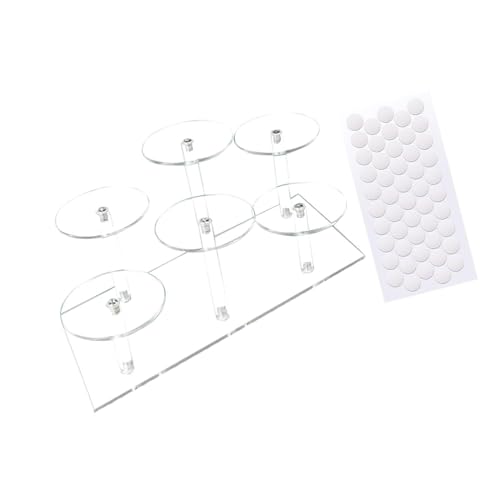 Acryl zeigt, Acryl-Displayständer for CD-Halter, 3er-/5er-/6er-Pack(6 discs) von TGDGFKIAS